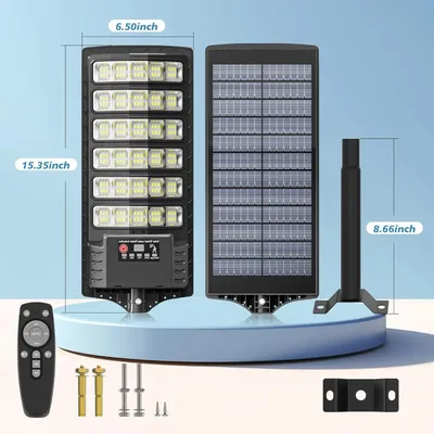 Obrázok produktu pre Solárne vonkajšie osvetlenie – LED reflektor – balenie obsahuje 1 kus – s detektorom pohybu – vodotesné (IP65) – napájané solárnou energiou – s možnosťou stmievania – vhodné pre vonkajšie použitie