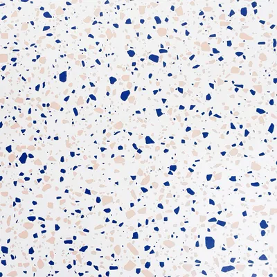 Produktbild von Klebefolie Möbel 67x50 cm - Terrazzo Blau - Möbelfolie selbstklebend in Deko-Stil - Folie für Möbel zur Renovierung von Türen, Schränken und Regalen - Möbelfolie dekorativ und pflegeleicht