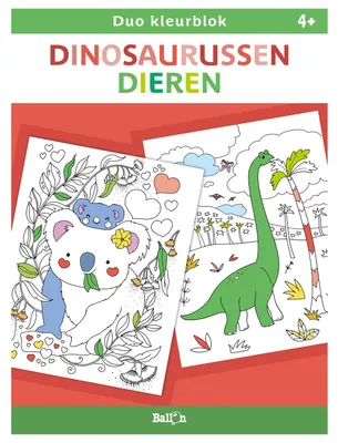 Immagine prodotto di Blocchi di colori standard Publisher Duo – Dinosauri e animali