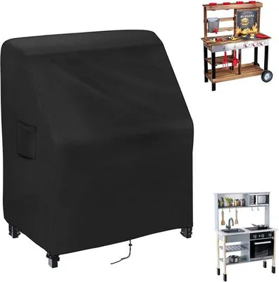 Produktbild von Kinderkeukenabdeckung - 78x37x92cm, 420D Stoff, Outdoor-Schutz für Matschkeuken