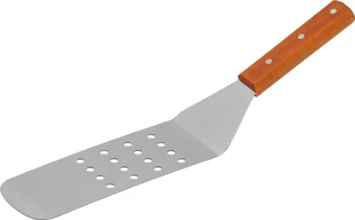 Produktbild von TECHNICA Winkel-Wender mit Holzgriff | Perforiert | 370x73 mm