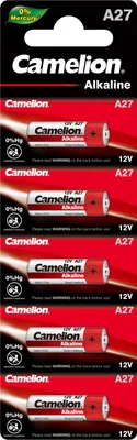 Produktbild von Camelion Batterie Plus Alkaline LR27A 5 St. - Batterie - 9V-Block
