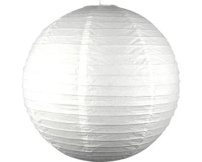 Produktbild von Reispapier Lampenschirm Ø 60 cm Japan Ballon weiß ohne Fassung + Aufhängung