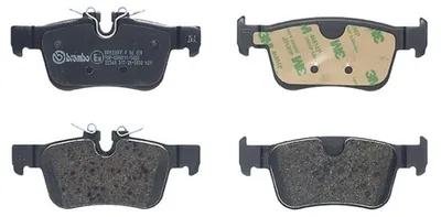 Produktbild von Bremsbelagsatz Scheibenbremse 16 mm BREMBO für u.a. VOLVO XC60