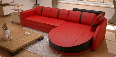 Immagine prodotto di Divano Design, Divano Letto, Divano Angolare In Ecr, Divano In Pelle, Divano Angolare Con Funzione Letto