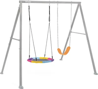 Obrázok produktu pre INTEX 44126 - Sada hojdačiek 2 (267x254x211cm) Hojdačka s oceľovým rámom