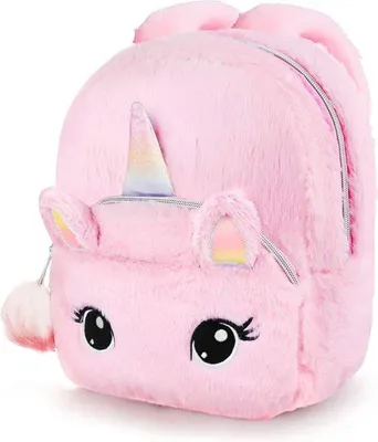 Produktbild von Famanu Schulranzen Mädchen - Rosa Einhorn - Groß
