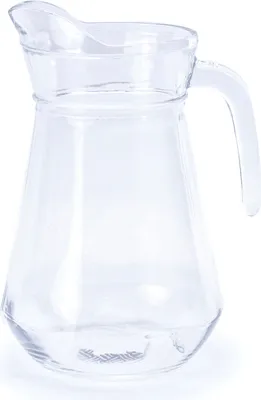 Produktbild von Wasserkrug Getränkekanne Saftkrug Wasserkanne Saftkanne Glas CREMA 1,3 L