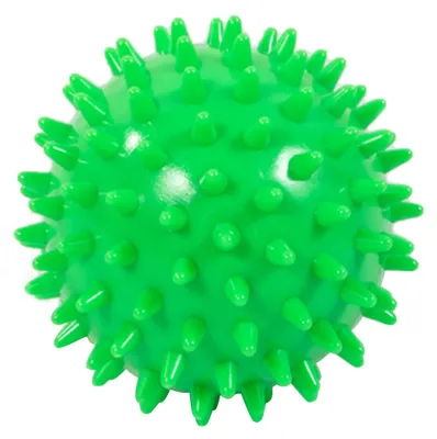 Produktbild von 2 Igelbälle Fitness-Stachelbälle für Hand-, Fuß- und Rückenmuskelmassage, Punktmassagebälle für Fitnessstudio