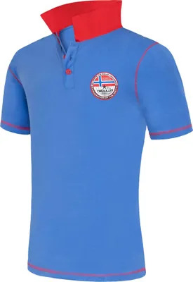 Productafbeelding van Nebulus Poloshirt ENTERTAIN, herenmodel, shirt, sweatshirt, polo, P5409 - heren, blauw, maat S