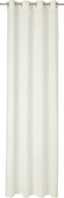 Produktbild von Neutex Ösenschal unten Beschwerungsband Allure H x B 245 x 140 cm creme