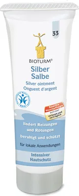 Produktbild von BIOTURM Silbersalbe für gereizte und atopische Haut 50 ml