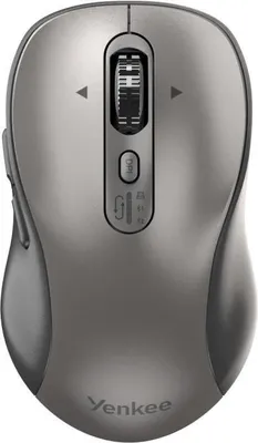 Obrázek produktu pro Bezdrátová myš YENKEE YMS 2010SR, USB 2,4 GHz, Bluetooth 5.1, 1000–3200 DPI, výdrž baterie 450 hodin
