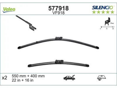 Immagine prodotto di Spazzola tergicristallo VALEO 577918