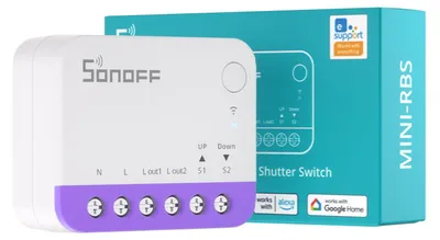 Produktbild von SONOFF Smart Rollladenschalter 2 pack