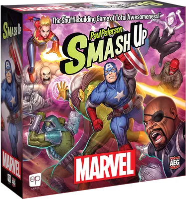 Produktbild von Asmodee Smash Up: Marvel, Brettspiel