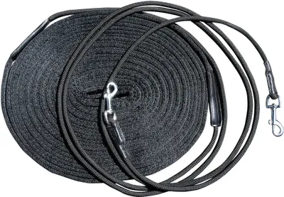 Produktbild von Harrys Horse Doppellonge, schwarz, Pfi17_Gr.:0