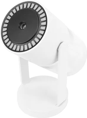 Image de Humidificateur de bureau à tête secouante, lumière d'ambiance colorée, grande capacité, faible bruit, diffuseur d'aromathérapie pour la voiture, la maison et l'intérieur, blanc