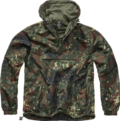 Produktbild von Brandit Summer Windbreaker Hoodie Farbe: Woodland, Grösse: S