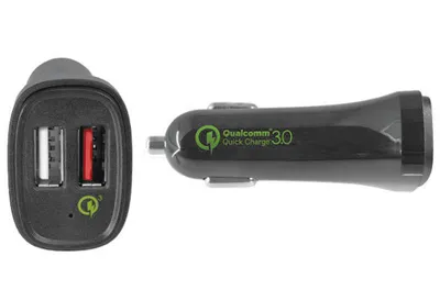 Produktbild von DINIC KFZ Quick Charger Ladeadapter, Auto, Zigarettenanzünder, Schwarz