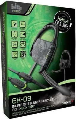 Immagine prodotto di Gioteck EX-03 Cuffie auricolari cablate Xbox 360 Successore di EX-01 e EX-02