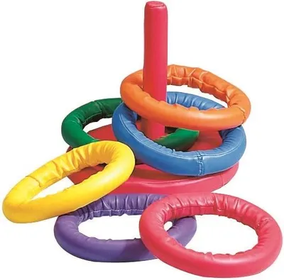 Immagine prodotto di Sporda's gioco del lancio degli anelli gioco per bambini anelli di schiuma colorati