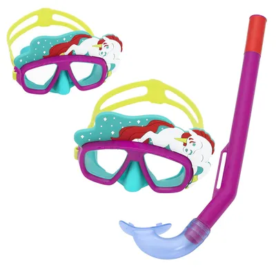 Produktbild von Bestway 24059 Rosa Kinder-Schnorchelset
