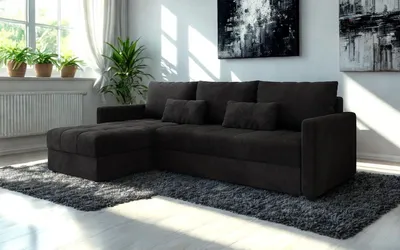 Produktbild von FurMeb24 ECKSOFA mit Schlaffunktion und bettkasten ROMA L 226 cm × 138 cm × 85 cm Stoff ZOOM 23