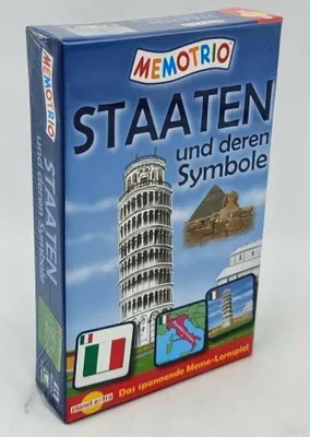Produktbild von MemoTrio Staaten und deren Symbole (Flagge Karte Wahrzeichen)