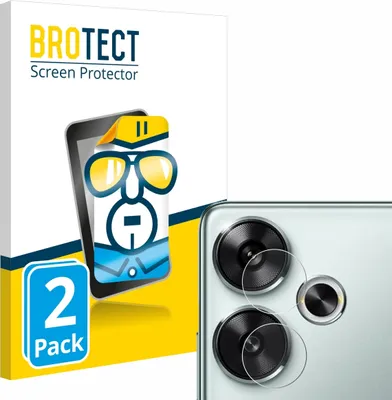 Produktbild von 2x Für Xiaomi Poco F6 (nur Kameraschutz) Schutzfolie BROTECT Displayschutz Display Schutz Folie Klar Transparent