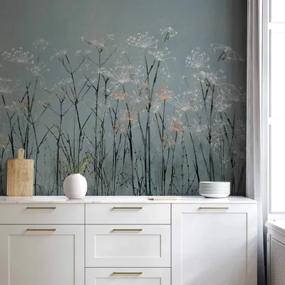 Produktbild von Vlies Fototapete - Garlic Flowers 350x245 cm Blumen b-A-0730-a-a