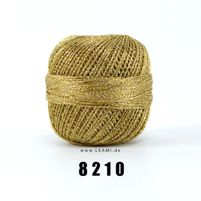 Immagine prodotto di Gründ Glitter Filato uni 25g,110 m LL,85% viscosa/15%met. Filato 8210 uni bronzo