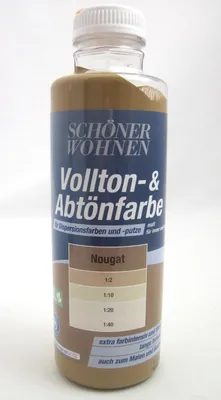Produktbild von Voll- und Abtönfarbe Nougat 500 ml