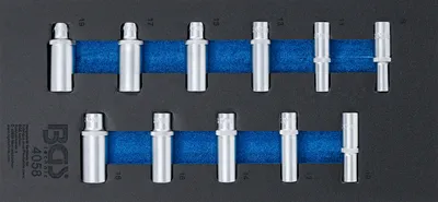 Obrázok produktu pre BGS technic Tool Tray 1/3: Sockets, 1186 mm, 1,19 kg