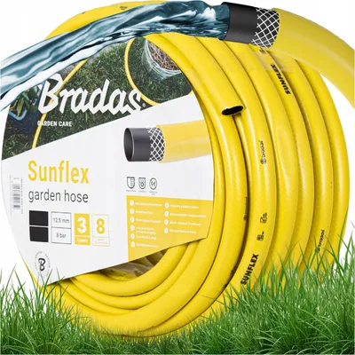 Obrázek produktu pro Zahradní hadice Bradas SUNFLEX 1/2" 20m WMS1/220 | Žlutá