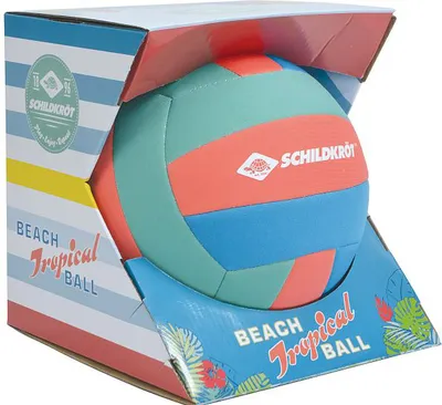 Produktbild von *NEOPREN BEACH BALL TROPICAL, in Displaybox,