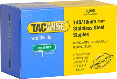 Produktbild von TACWISE Heftklammern 140/12 mm Edelstahl 2.000 Stück