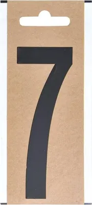 Immagine prodotto di Etichetta "7" 10cm