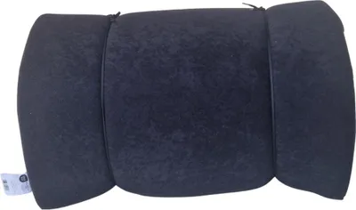 Image de Matelas 200x60x6 cm 0001 roulable, pliable avec longueur réglable - compact, idéal pour camping ou voiture, avec appui‑tête
