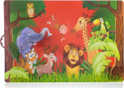 Produktbild von BANKETT Tischsets aus Kunststoff ZOO 43 x 29 cm