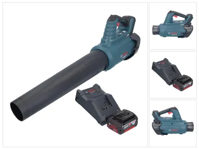 Zdjęcie produktu dla Bosch GBL 18V-750 Profesjonalna dmuchawa akumulatorowa 18 V BITURBO Brushless + 1x akumulator 4,0 Ah + ładowarka