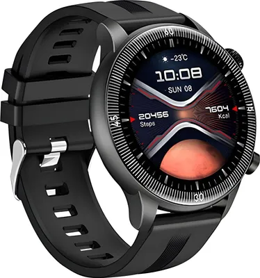 Produktbild von Hoko, Smartwatch Bluetooth IP67 Sport mit Gesundheitsfunktionen, Schwarz