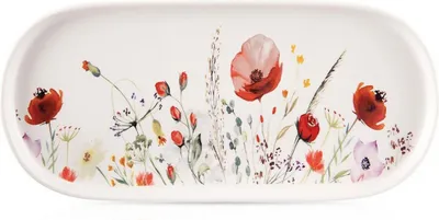 Produktbild von Orion | Servierplatte aus Porzellan - 25 X 12 Cm - Oval - Spülmaschinen- und Mikrowellengeeignet