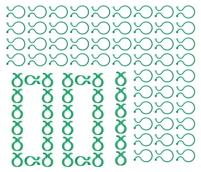 Produktbild von Pflanzenstütz-Clips für Tomaten, Kürbisse, Gurken und andere Gartenreben