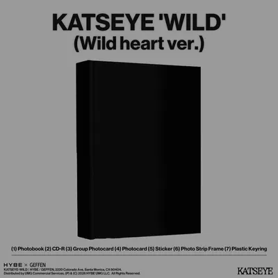 Zdjęcie produktu dla KATSEYE - Wild (Wild Heart Version) (CD)