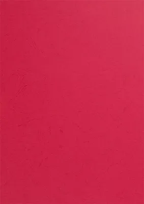 Produktbild von Bindekarton / Deckblatt / Rückblatt, rot 240 g/m² DIN A4, 100 Stück in Lederoptik – Einbanddeckel für Bindungen, Umschlagmaterial