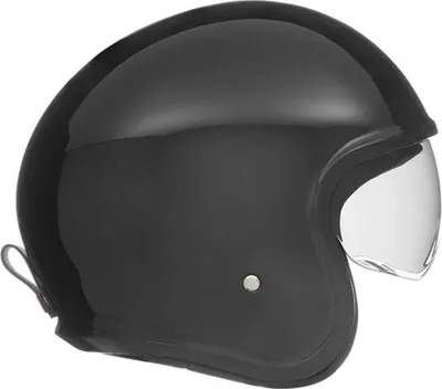 Obrázek produktu pro Nox Premium Open Face Helma Jet Next Jednobarevná Lesklá Černá Velikost M (Tmavý Kšilt)