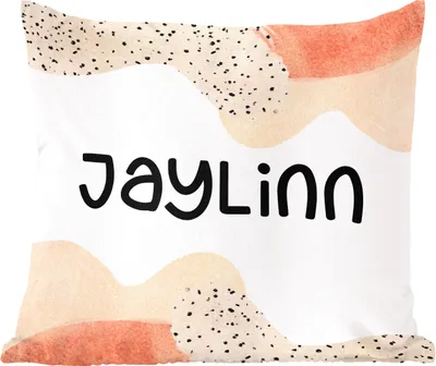 Produktbild von MuchoWow® Zierkissen Sofakissen Wohnzimmer Dekokissen 50x50 cm Jaylinn - Pastell - Mädchen - Komfort - Sofakissen