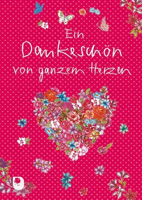 Produktbild von Ein Dankeschön von ganzem Herzen