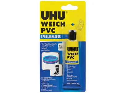 Produktbild von UHU Spezialkleber WEICH PVC 30 g in der Tube